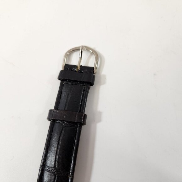 Purolator Courier Wrist Watch Lot of 2 Blue & Leather Bands Gift Novelty Vtg - Picture 6 of 13